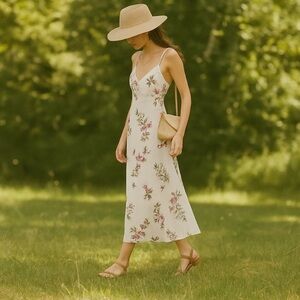 Dynamite Floral Maxi Dress S
